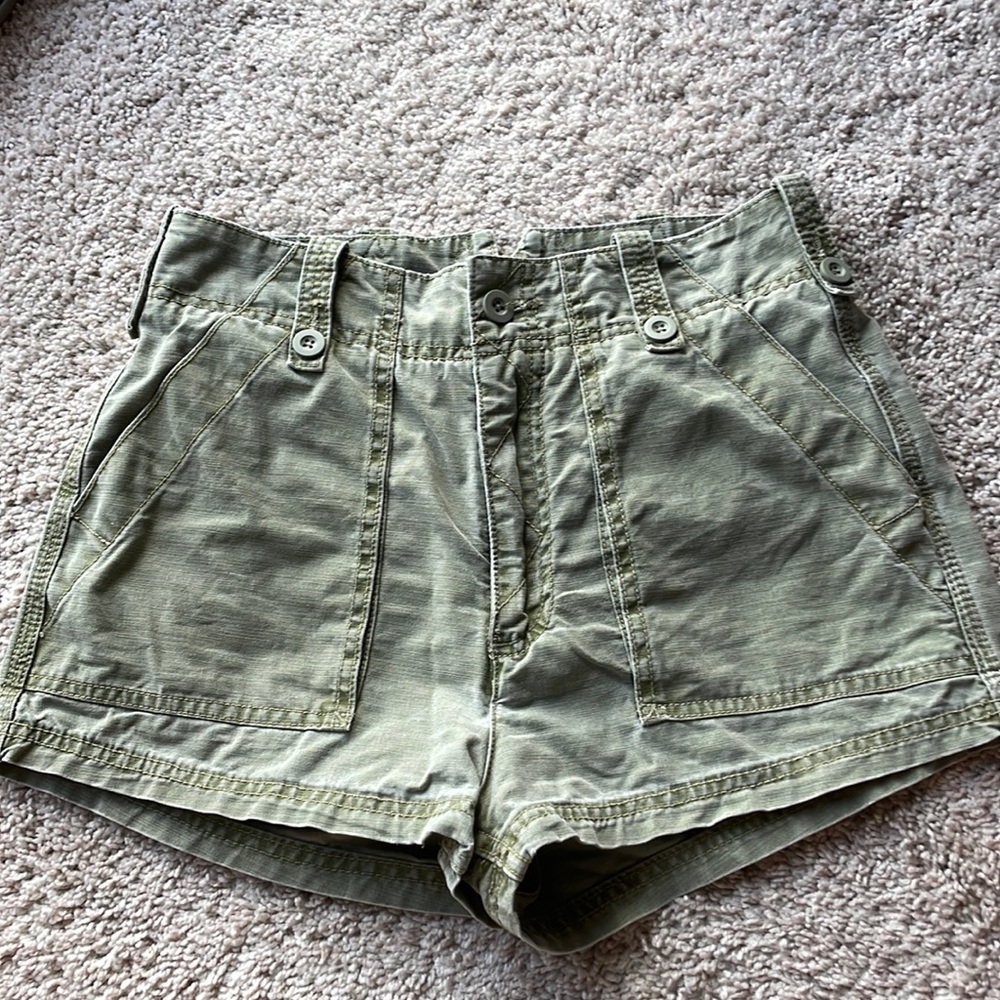Free people High wasted Cotton shorts